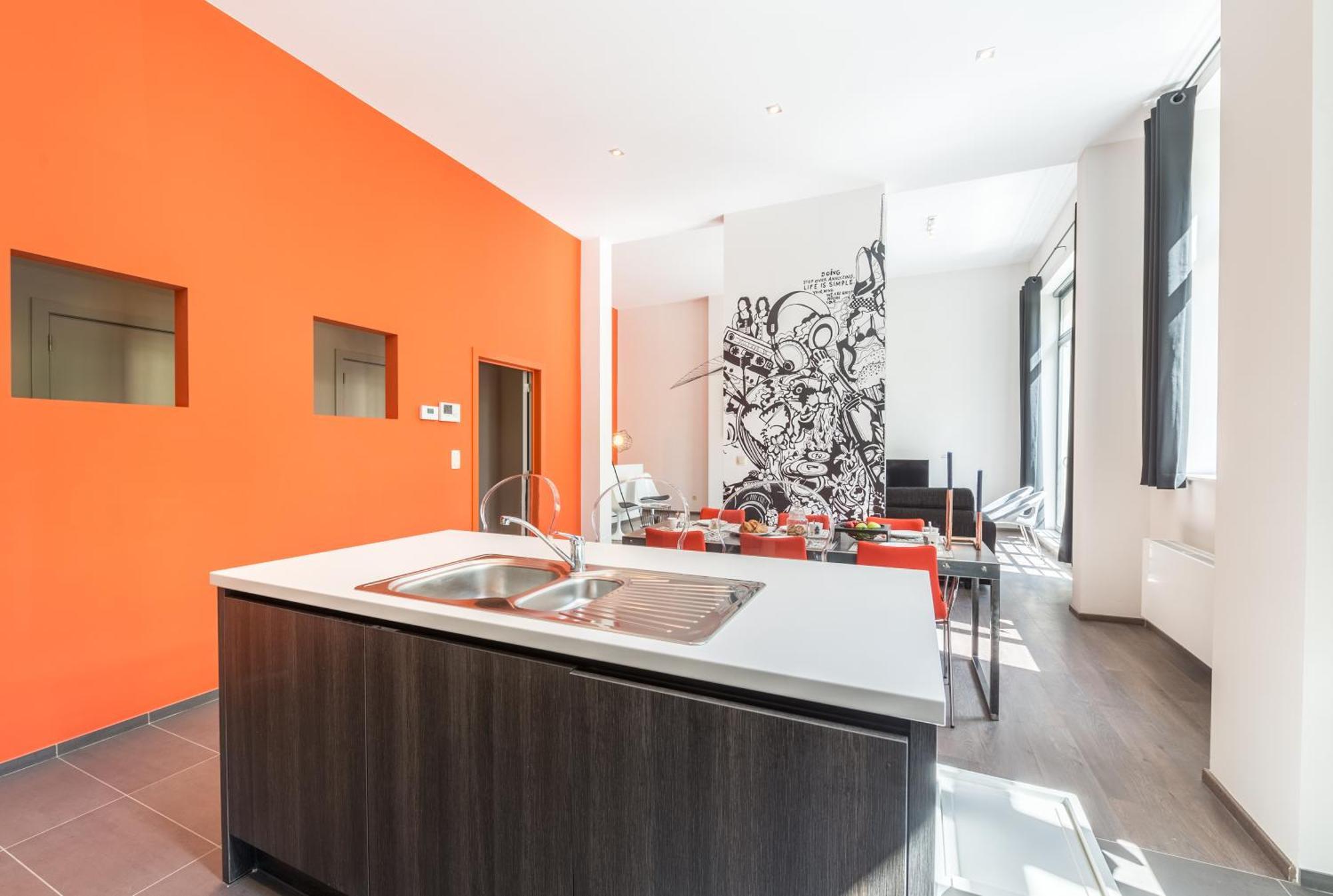 Appartement Smartflats - Berlaymont à Bruxelles Chambre photo